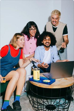 Screenshot 2025 08 28 At 12 13 06 Group Of Friends Engaged In A Fun Activity At Home Photos By Canva